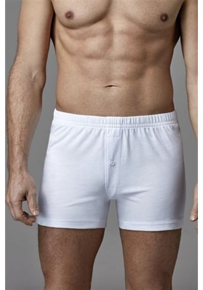 Eros Ers 11523 2 Li Boxer 033 Kutulu Beyaz (445172690)