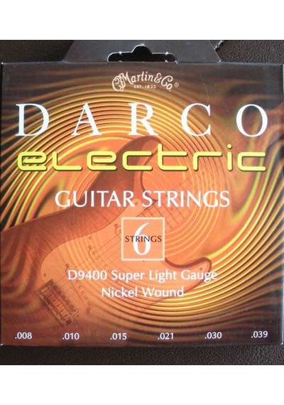 Darco Martin D9400 08-39 Elektro Gitar Teli Darco Super Light