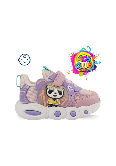 Cool Peter İlk Adım Bebek Ortopedik Çocuk Spor Ayakkabı Pudra