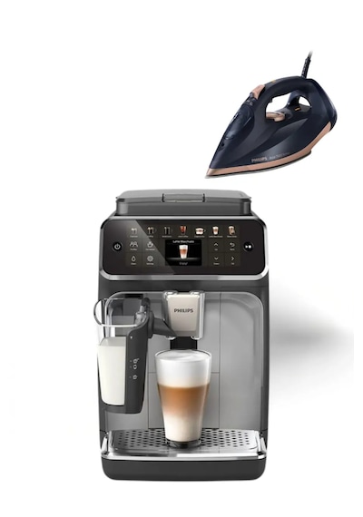 Philips EP4446/70 Kahve Espresso Makinesi Ve DST7510/80-PRM Ütü