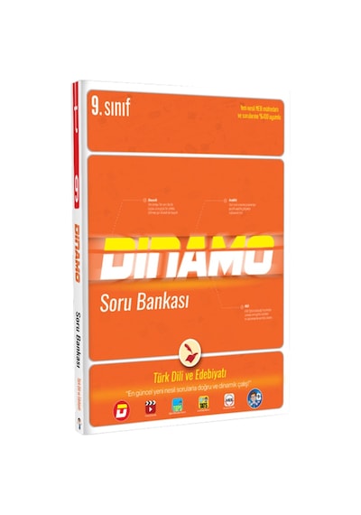 Tonguç 9.Sınıf Dinamo Edebiyat Soru Bankası Test Kitabı Kitap
