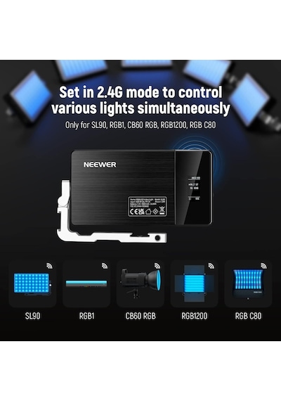 Neewer Sl90 Rgb Mini Mobil Video Işığı