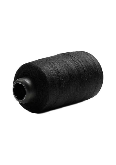 150 Denye Siyah Polyester Overlok Ipliği 70.000 Metre Muz Siyah - 692138477