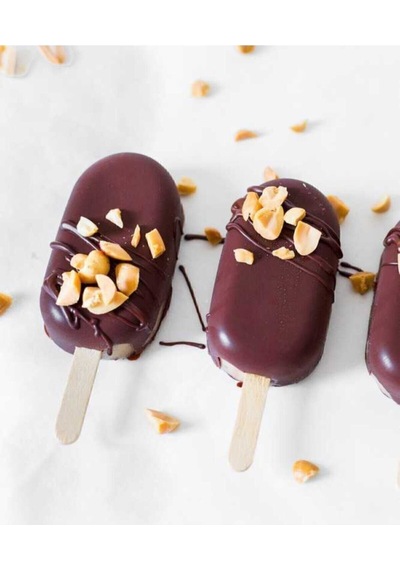 Magnum 8'li Silikon Dondurma Kalıbı Mini Boy Beyaz