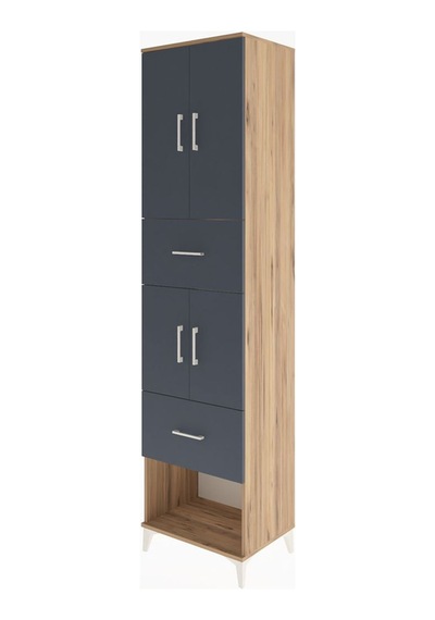 Hyperion Dolap 3 Raflı 2 Çekmeceli 4 Kapaklı 60x44x243 Çam-an... Çam Hyperion Dolap 3 Raflı 2 Çekmeceli 4 Kapaklı 60x44x243 Çam-an... Çam