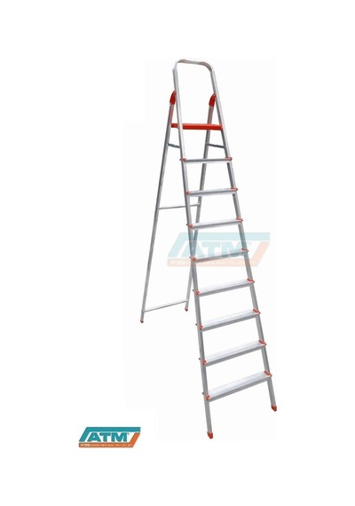 ALMERA 8+1 TEK ÇIKIŞLI ALUMİNYUM MERDİVEN