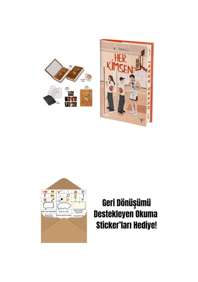 Eflâl 4 Ciltli - Kutulu Set + Her Kimsen - İlk Set Ciltli + Okuma Sticker'ları