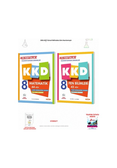 Fenomen 8. Sınıf Sayısal Kkd Matematik Ve Fen Seti