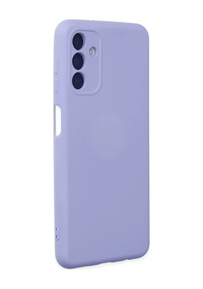 Samsung Uyumlu Galaxy A04s Uyumlu Kılıf Nano İçi Kadife Silikon - Lila