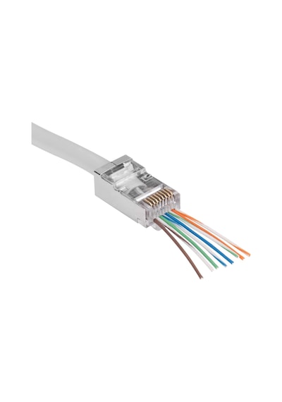S-lınk Sl-cob24p Rj45 Yeni Nesil Jac Utp Cat6 Metal 100lü Paket 1923