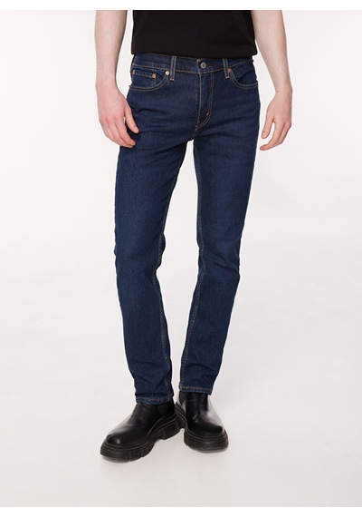 Levi's Erkek Slim Fit Jean Pantolon - Günlük Minimalist Stil Koyu İndigo