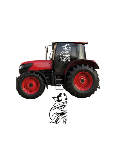 Scania Kartal Tır Sticker, Oto Sticker, Traktör Stciker 40x24 Cm-sol