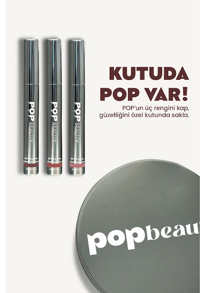 3'lü Soyulabilir Dudak Kalemi - Peel-off Lip Tattoo Seti