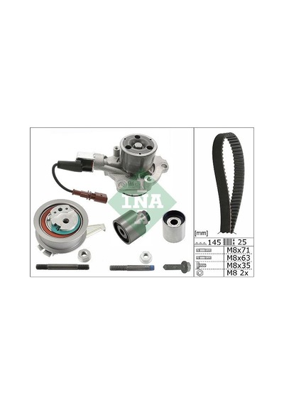 Ina 530069930 Triger Seti Devirdaimli Sensörlü Crafter-t6 2.0 Tdi Cxeb-cxec-cxfa-cxha 04l198119j-04l121011h