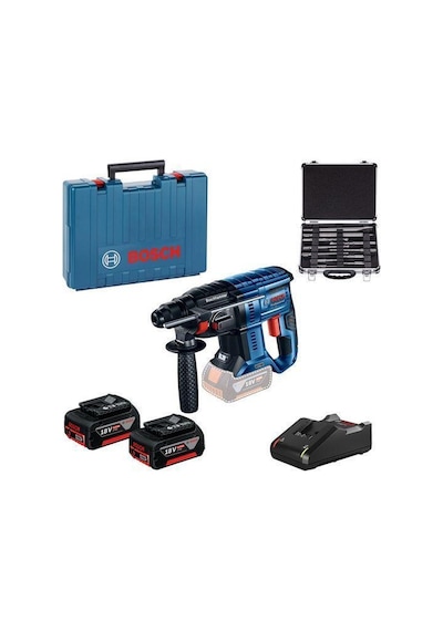 Bosch Professional GBH 180-LI Kırıcı Delici 11 parça SDS seti - 0615990M33