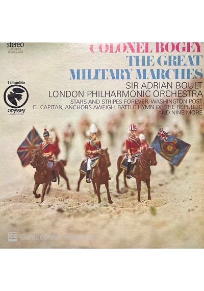 Colonel Bogey The Great Military Marches Lp Plak