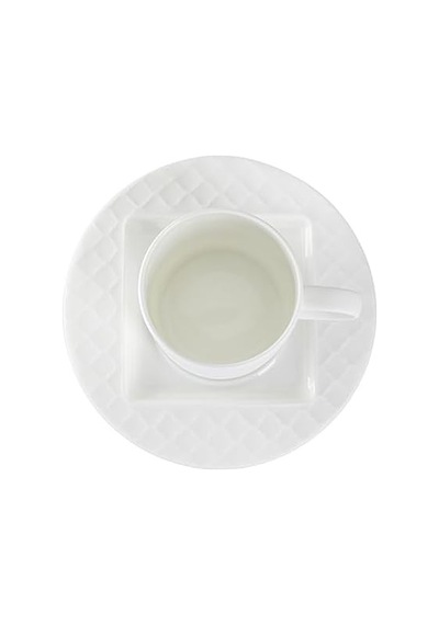 Superior Bone Porcelain Elix 2 Kişilik Çay Fincan Takımı 200cc çok renkli