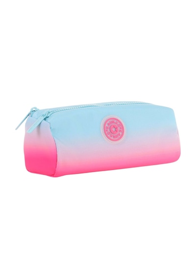 Kaukko İki Bölmeli Kız Çocuk Okul Kalem Çantası - Mavi Pembe - K2708 Mavi - Pembe