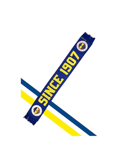 Fenerium Fenerbahçe Sarı Lacivert Since 1907 Unisex Dokuma Atkı Uv Kutu Hediyeli