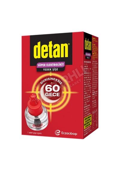 3 Adet Detan 60 Gece Elektrolikit Yedek