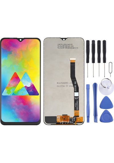 Samsung Galaxy Uyumlu M20 Lcd Ekran Siyah Renk İlanı +tamir Seti Arasla Hızlı Gönderim