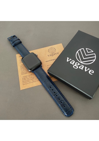 Vagave Apple Uyumlu  Watch Deri Kordon 38 40 41 42 44 45 MM (497145552)