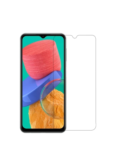 Samsung Uyumlu Galaxy M33 (3 Adet) Kırılmaz Ekran Koruyucu Temperli Cam