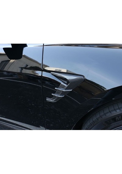 Tesla Juniper Yan Kamera Çerçeve Kapağı Hw4.0 Katmanlı Model 2 Adet Mat Karbon Siyah