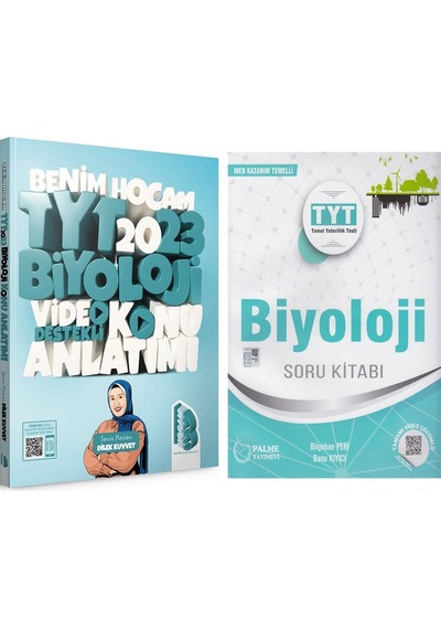 Benim Hocam 2023 Tyt Biyoloji Konu Ve Palme Soru Bankası Seti 2 Kitap