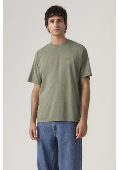 Levi's Red Tab Grunge Wash Roan Rou Erkek Vintage T-shirt - A0637-0189 Haki