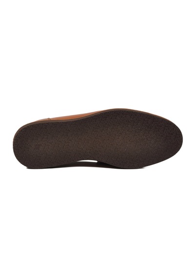 Voyager Erkek Taba Rahat Tabanlı Şık Hakiki Deri Casual Ayakkabı Loafer 5769 M