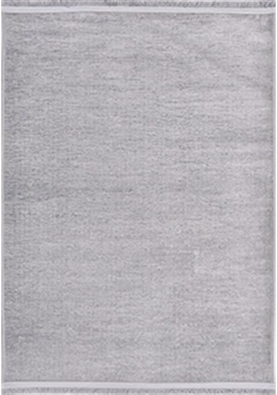 Çam Halı Crea Decolux Azade 8205 Gri Özel Kaymaz Tabanlı Pamuk Dokuma Kilim