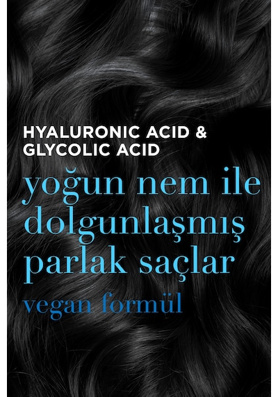 Hyaluronic Glycolic Acid Nemlendirici Canlandırıcı Sıvı Saç Kremi 200 Ml