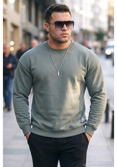 Buratti Erkek Sweat 5905255 Açık Haki Açık Haki
