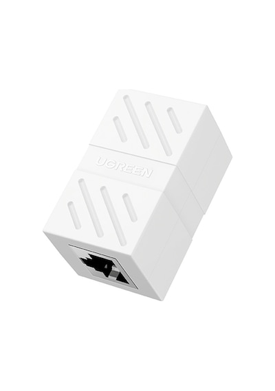 Ugreen Rj45 Cat6 Cat7 Cat8 Ethernet Kablo Uzatma Aparatı Beyaz, 20311