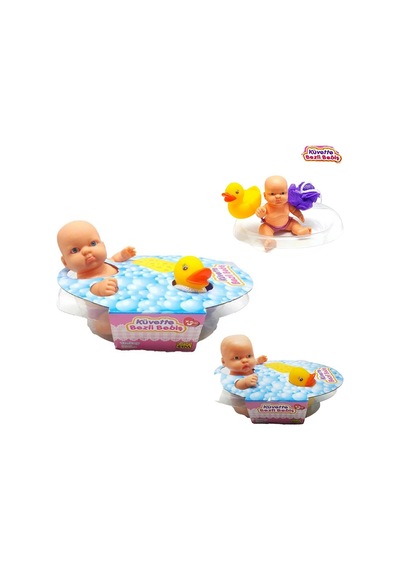 Ördekli Banyocu Bebek Duşcu Bebek Oyuncak Et Bebek Banyocu