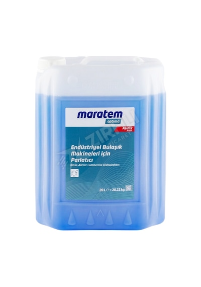 Maratem Optima Endüstriyel Bulaşık Makinesi Parlatıcısı 20 Lt