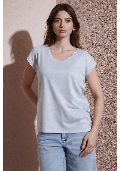 Fashion Friends Kadın Simli Bluz 26y0202k1 Gümüş