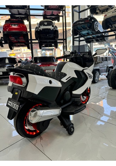 Oyuncaksepeti Öykü Bebek Dünyası Akülü Motor 12 Volt 2-8 Yaş Beyaz