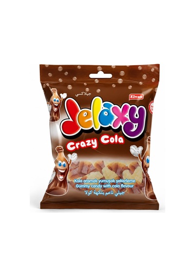 Jelaxy Cola Kola Yumuşak Şeker 20 Gr. 24 Adet 1 Kutu