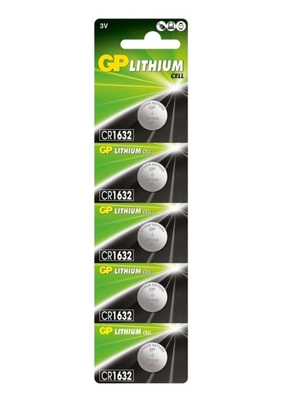Gp Cr1632-c5 3v Lityum Düğme Pil 5'li Paket