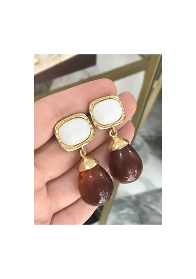 Vintage Seri Küpe Çok Renkli