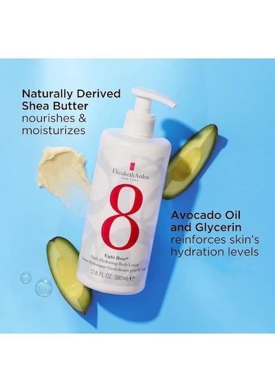 Elizabeth Arden Eight Hour Daily Hydrating Günlük Yoğun Nemlendirici Vücut Bakım Losyonu 380 ML﻿﻿