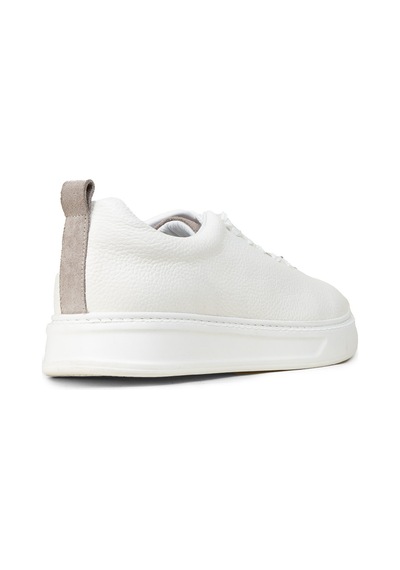 Deery Erkek Beyaz Hakiki Deri Sneaker Ayakkabı - 02010mbyzp01 Beyaz