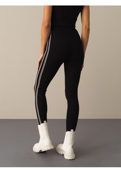 Xint Siyah Slim Fit Tayt 850873
