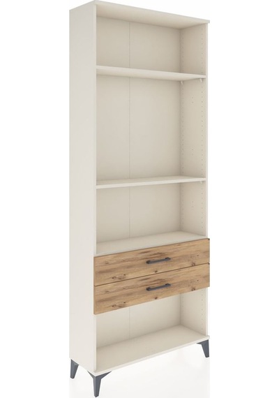 Arges Dolap 3 Raflı 2 Çekmeceli 88x30x221 Aytaşı-çam Aytaşı