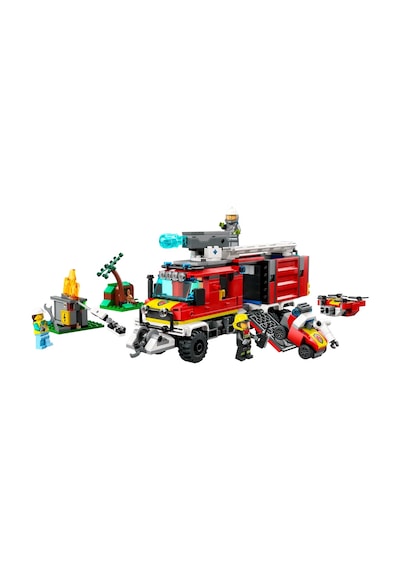 LEGO® City İtfaiye Komuta Kamyonu 60374 7+ Yaratıcı Oyuncak Yapım Seti (502 Parça)