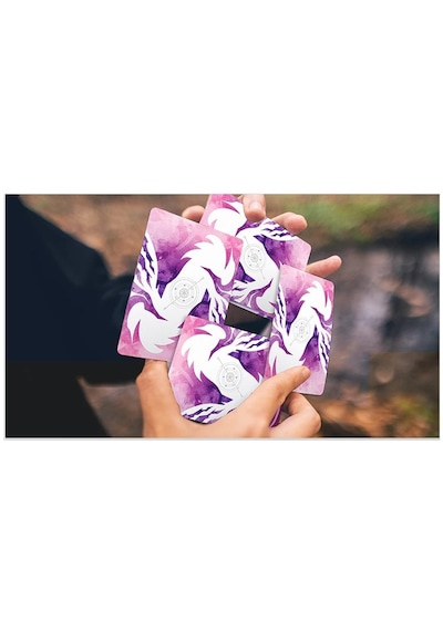 Mpc Lonely Wolf Purple Bocopo Oyun Kağıdı İskambil Kartları
