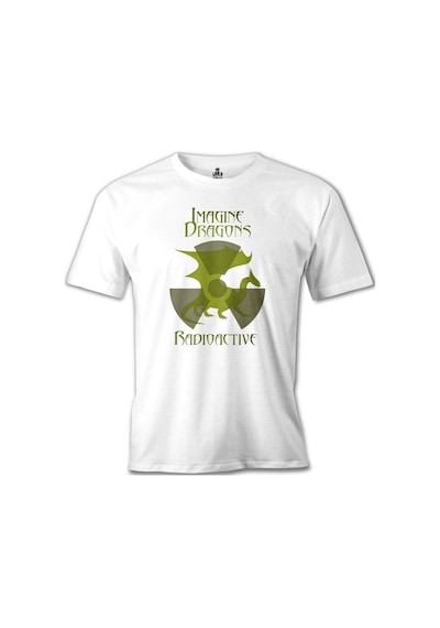 Imagine Dragons - Radioactive Beyaz Erkek Tshirt