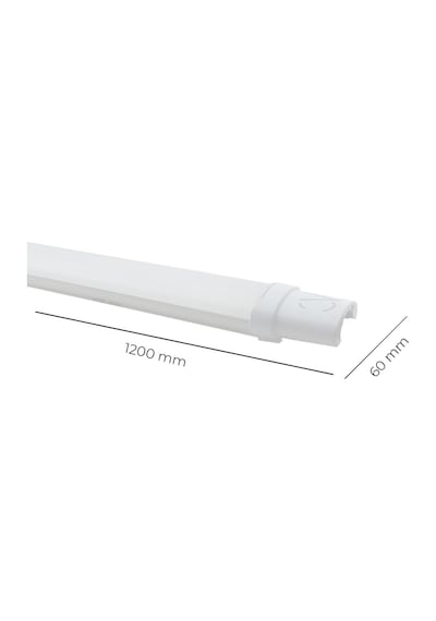 36w Oval Led Etanj Armatür Ip65 4000k Gün Işığı - 2 Adet Gün Işığı